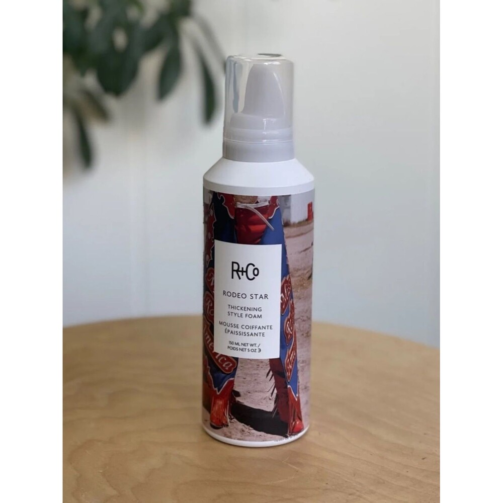 R+Co Rodeo Star Thickening Styling Foam Mousse Full Size 5 Ounces NWT